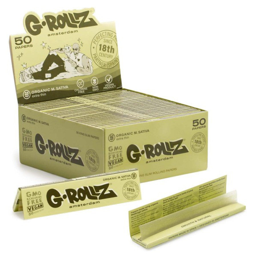 Bamboo Unbleached 2 King Size Papers von G-ROLLZ