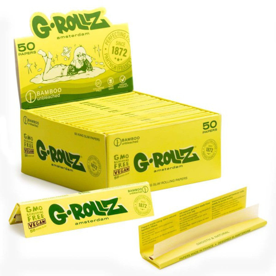 Bamboo Unbleached King Size Papers von G-ROLLZ