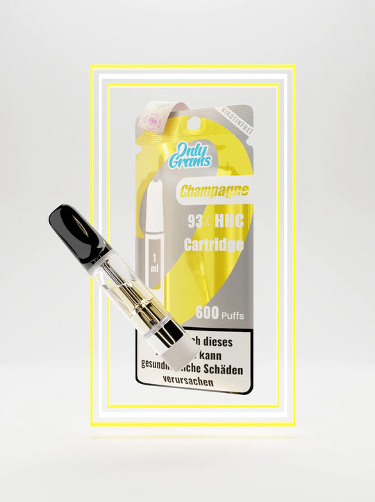 Only Grams HHC Vape Pen Cartridge | CHAMPAGNE | 93% | 1ml