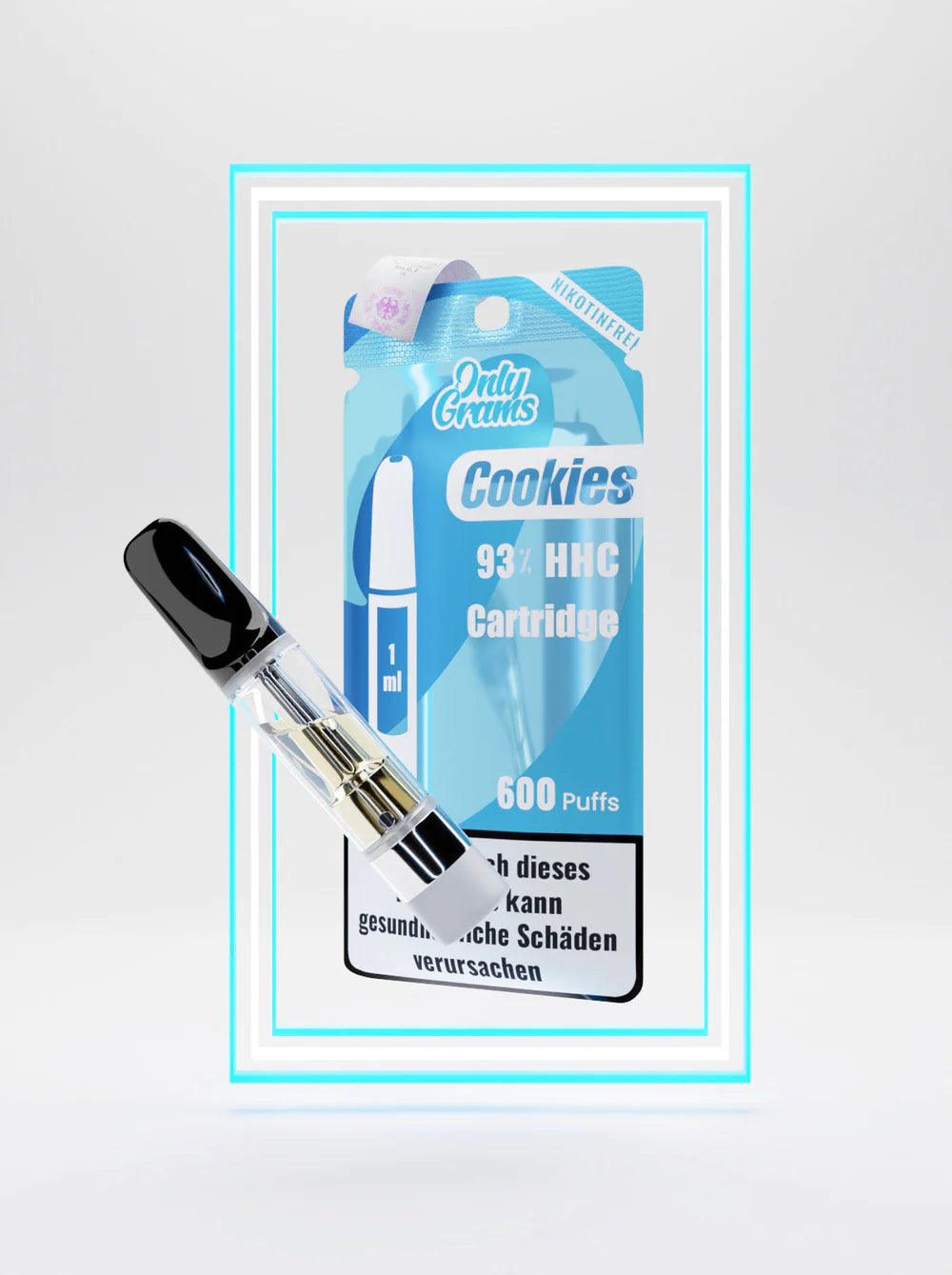 Only Grams HHC Vape Pen Cartridge | COOKIES | 93% | 1ml
