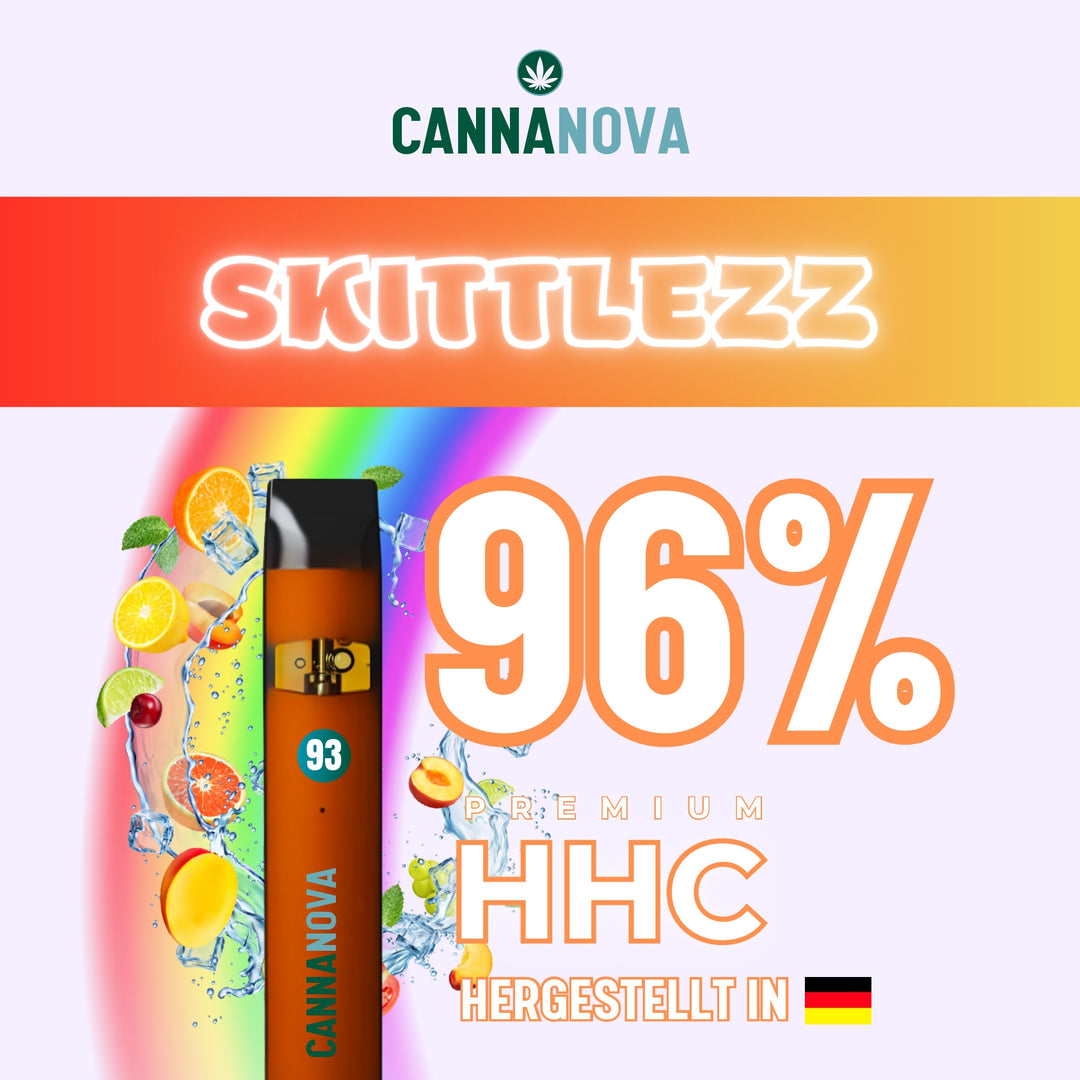 Cannanova 96% HHC Vape Skittlezz