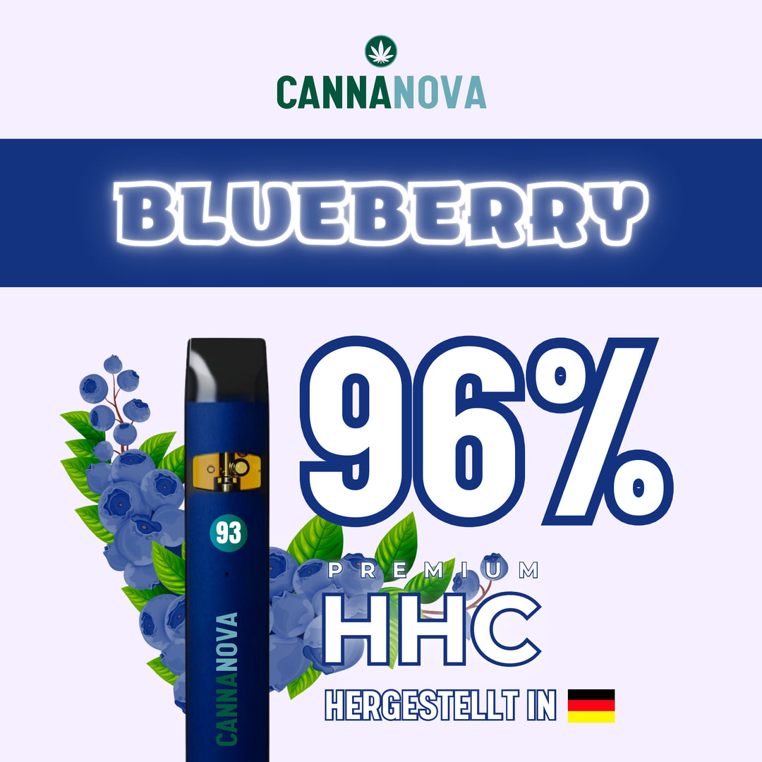 Cannanova 96% HHC Vape Blueberry