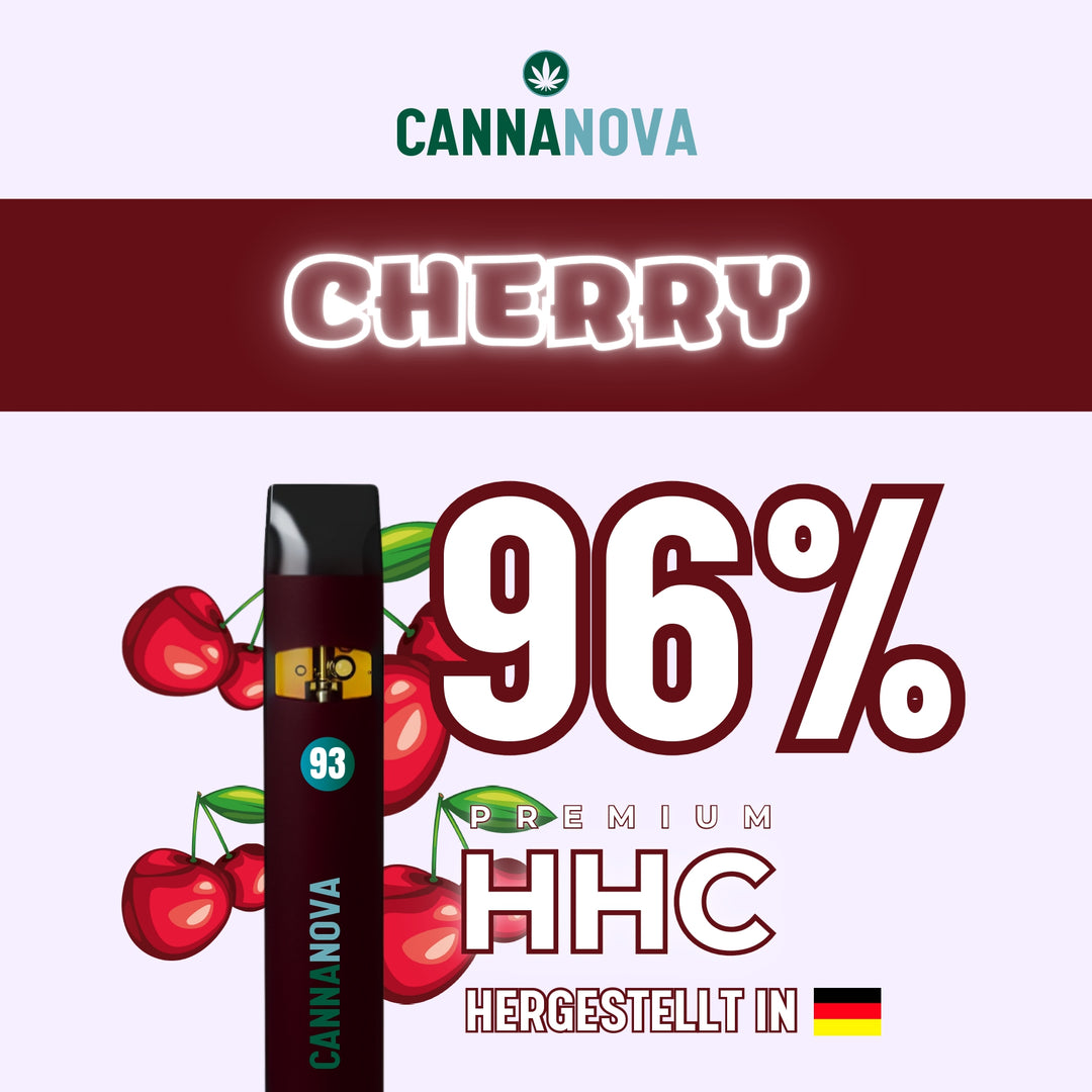 Cannanova 96% HHC Vape Cherry