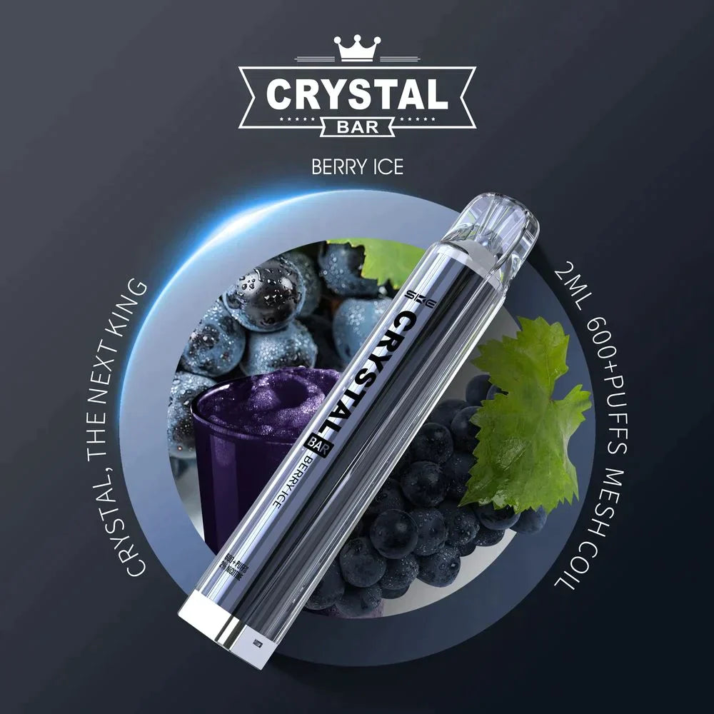 crystal bar vape berry ice