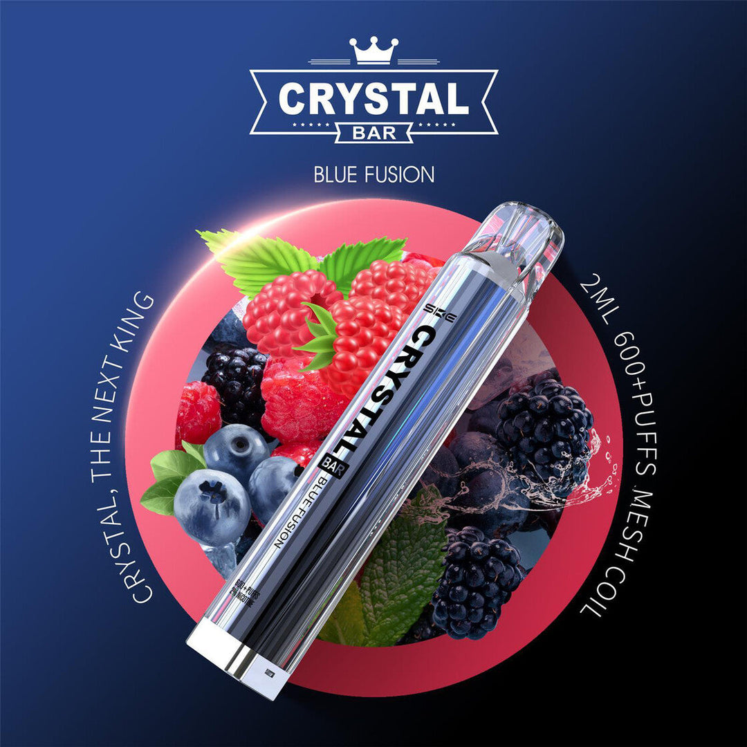 Crystal Bar Vape Blue Fusion