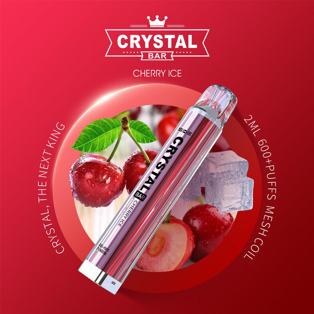 Crystal Bar Vape - Cherry Ice