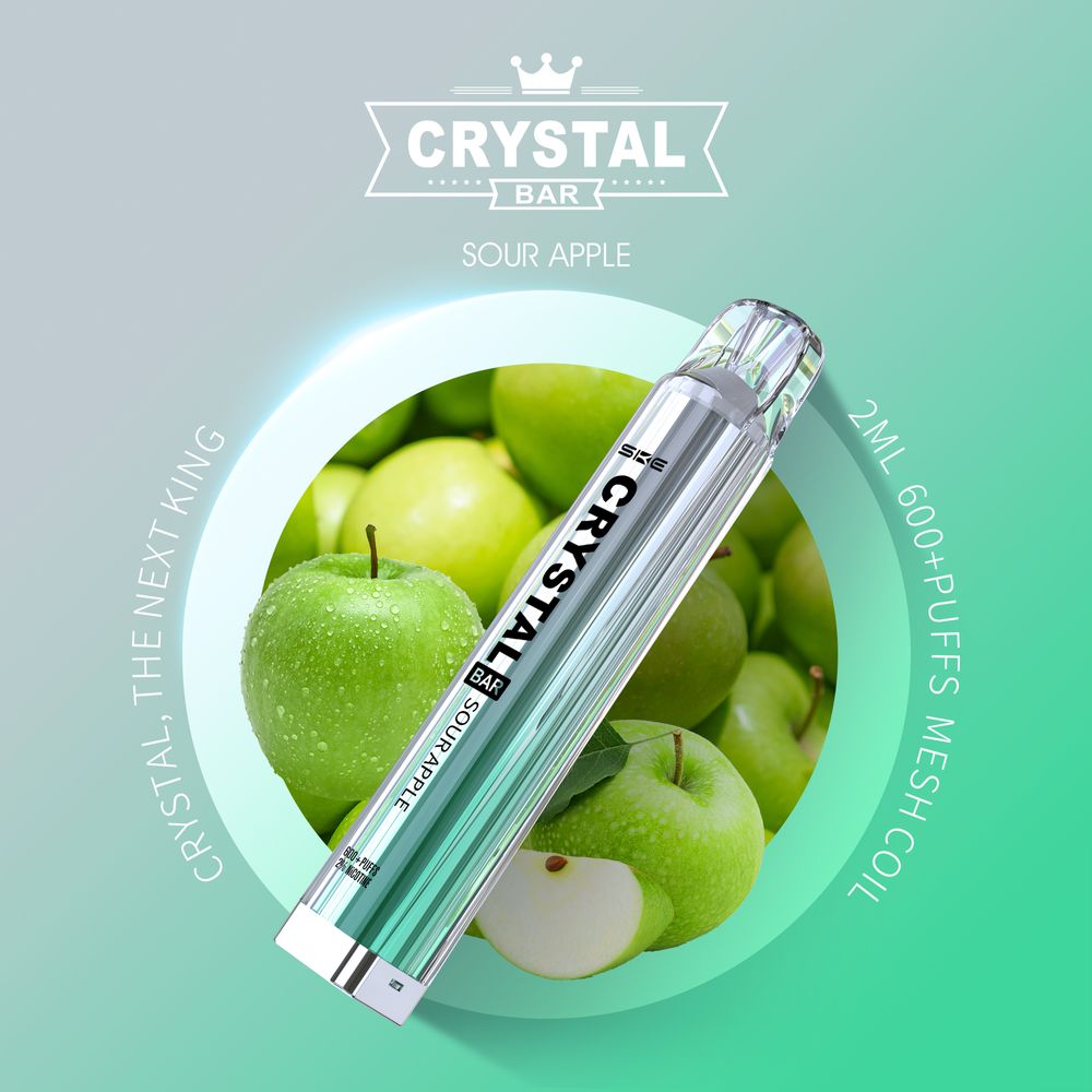 Crystal Bar Vape - Sour Apple