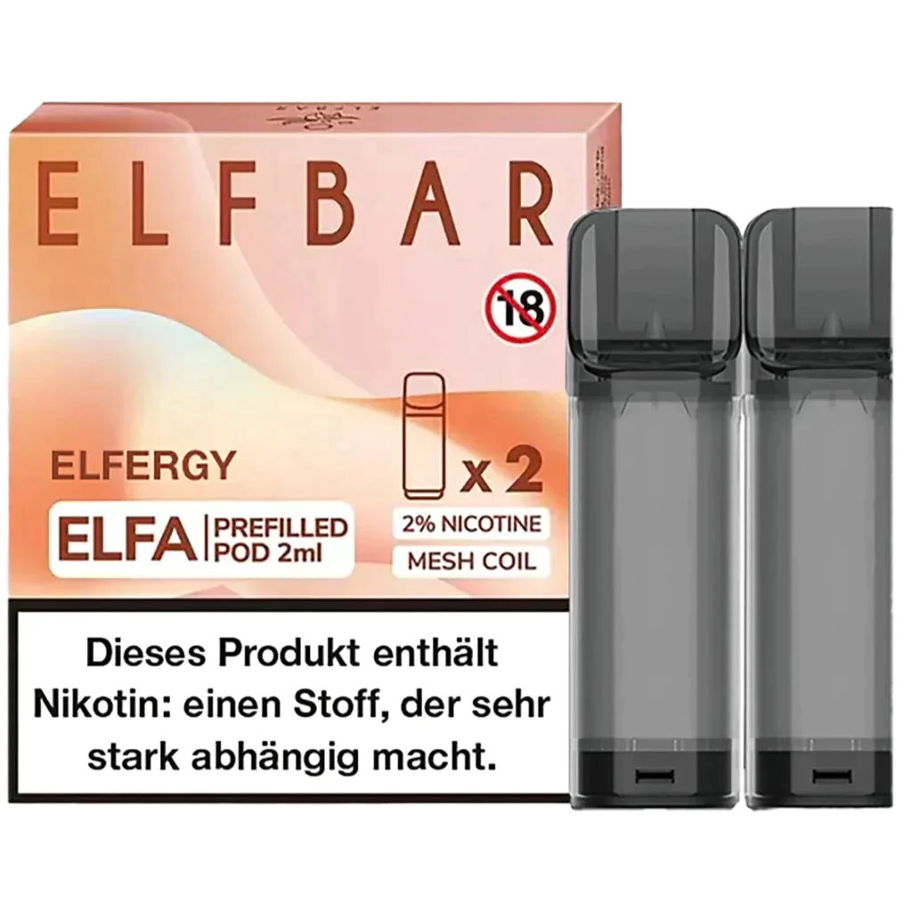 Elf Bar ELFA Prefilled Pod 2er Pack (2 x 1ml) mit dem Geschmack Elfergy günstig kaufen