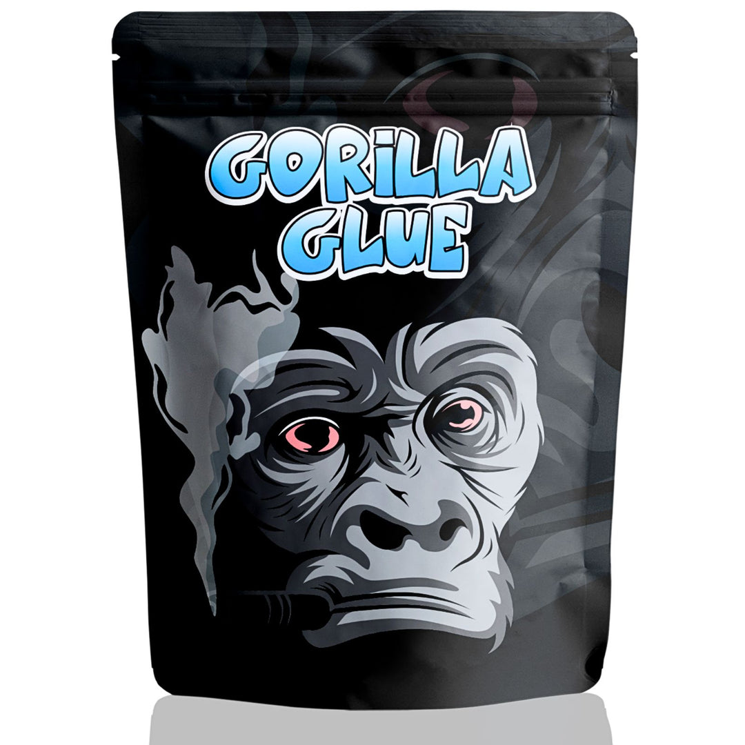 gorilla glue cali pack mylar bag cbd hhc thc edibles tüte