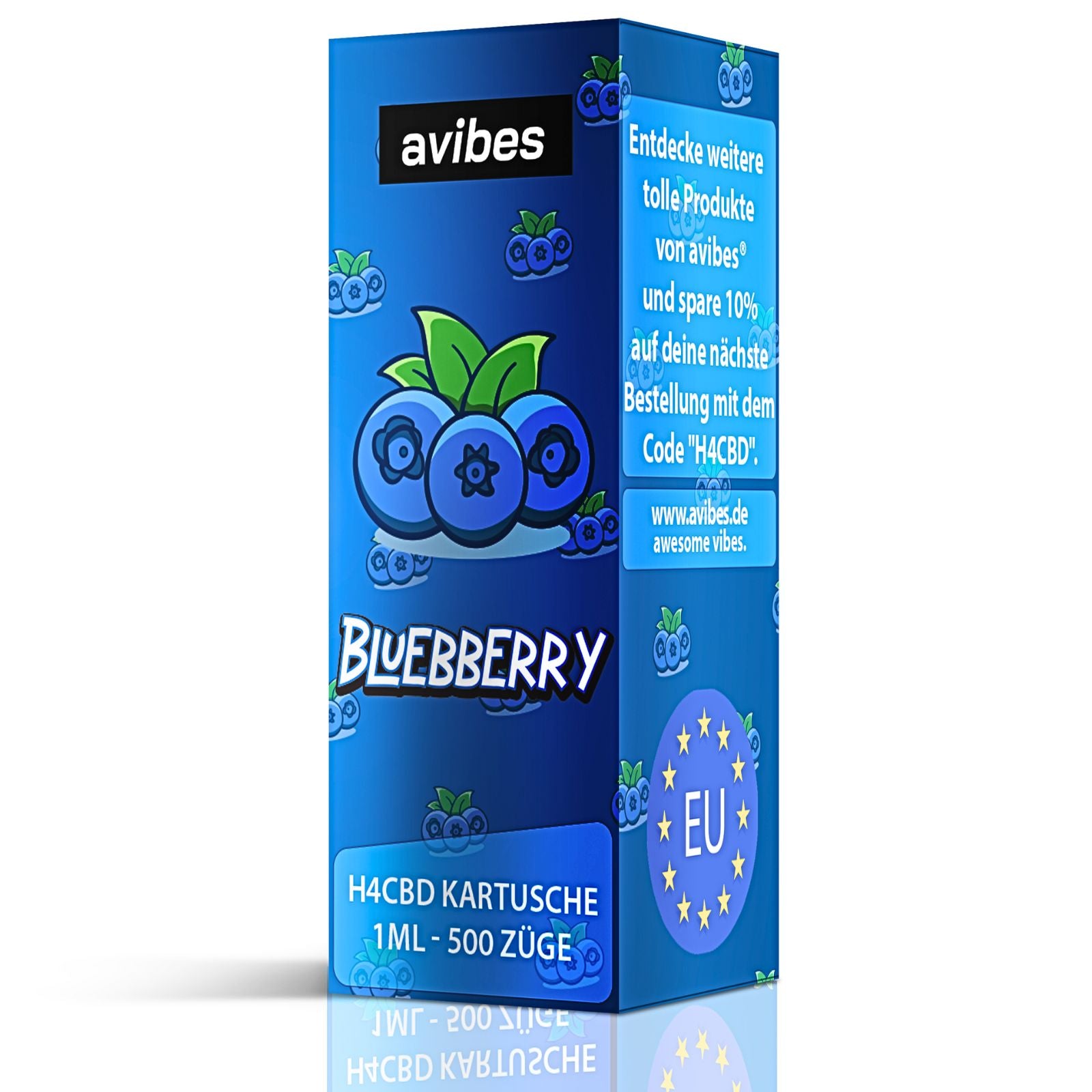 avibes h4cbd kartusche 1ml blueberry