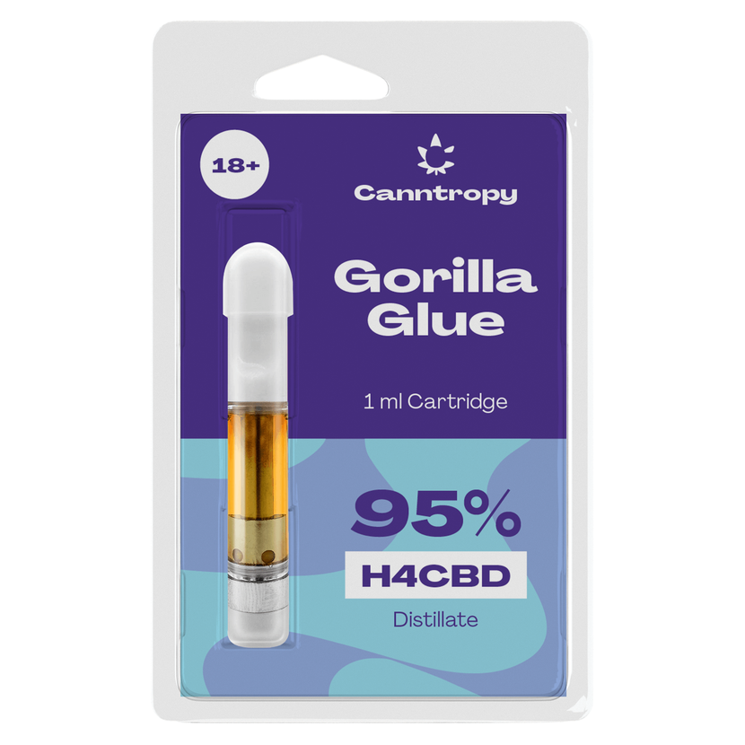 H4CBD Kartusche Cartridge Gorilla Glue 95% 1ml Canntropy