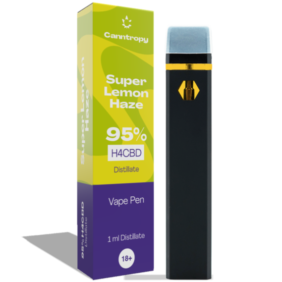 H4CBD Vape Super Lemon Haze 95% 1ml Canntropy