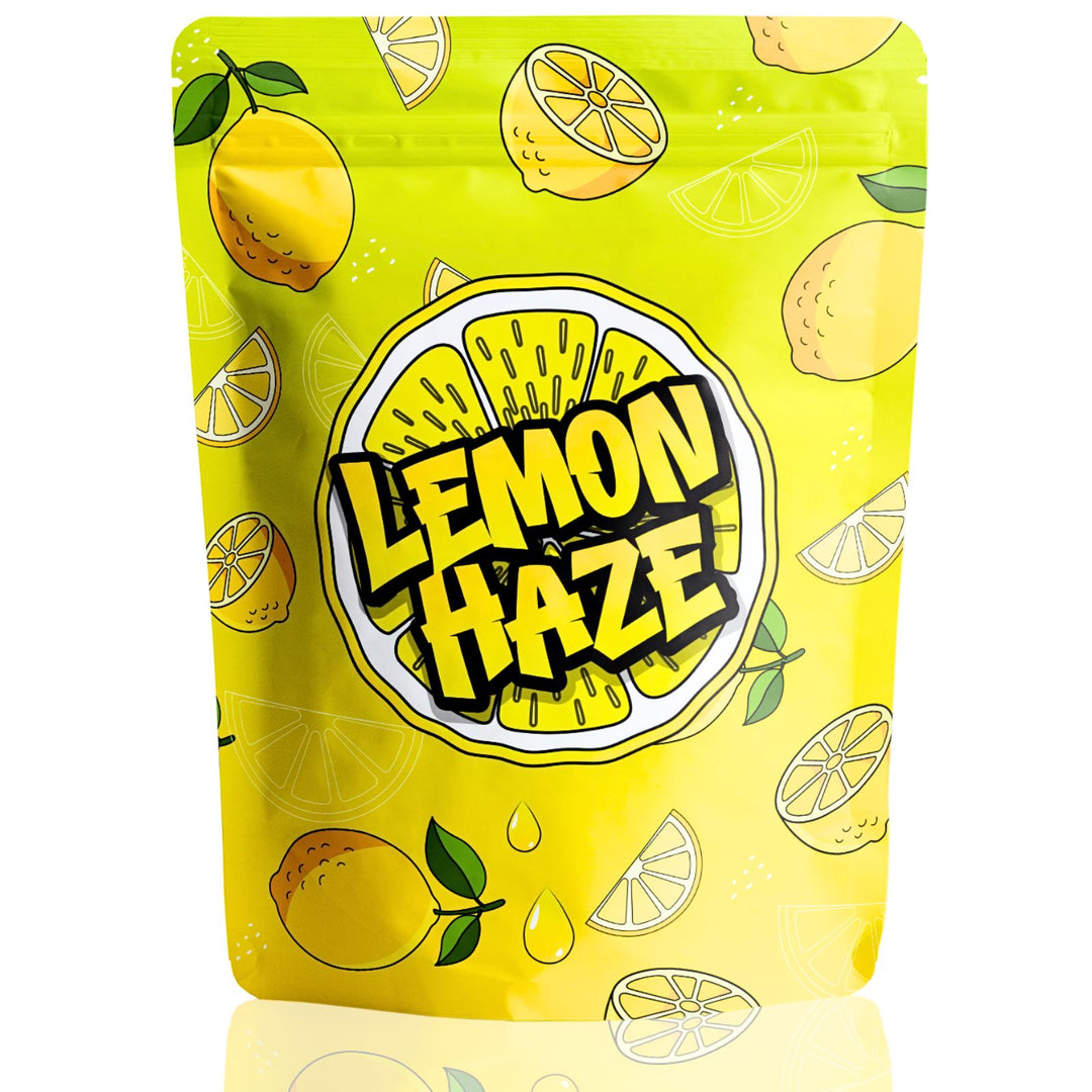 lemon haze cali pack mylar bag cbd hhc h4cbd thc thcp tüte