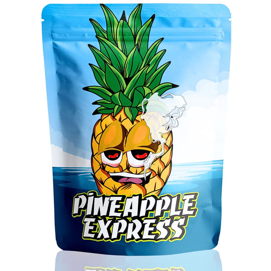pineapple express mylar pack cali bag hhc cbd thc thcp h4cbd edibles tüte cannabis weed