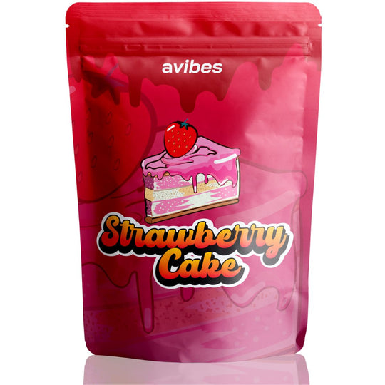 h4cbd blüten strawberry cake