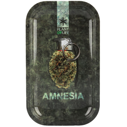 Amnesia Haze Bombe Granate Rolling Tray Drehunterlage Dreh-Tablett Tee Untersetzer Schale Mischeschale