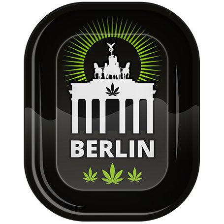 Berlin Brandenburger Tor Joint Rolling Tray Drehunterlage Dreh-Tablett Tee Untersetzer Schale Mischeschale