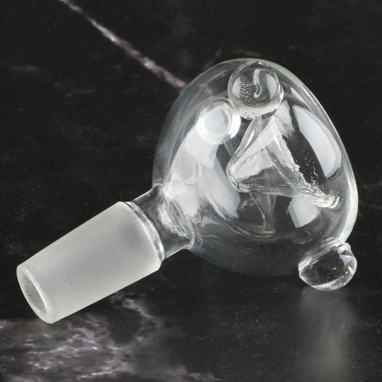 Bong-Kopf Glas-Kopf Flutschkopf Clear 18.8mm Schliff 3
