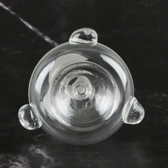 Bong-Kopf Glas-Kopf Flutschkopf Clear 18.8mm Schliff 4
