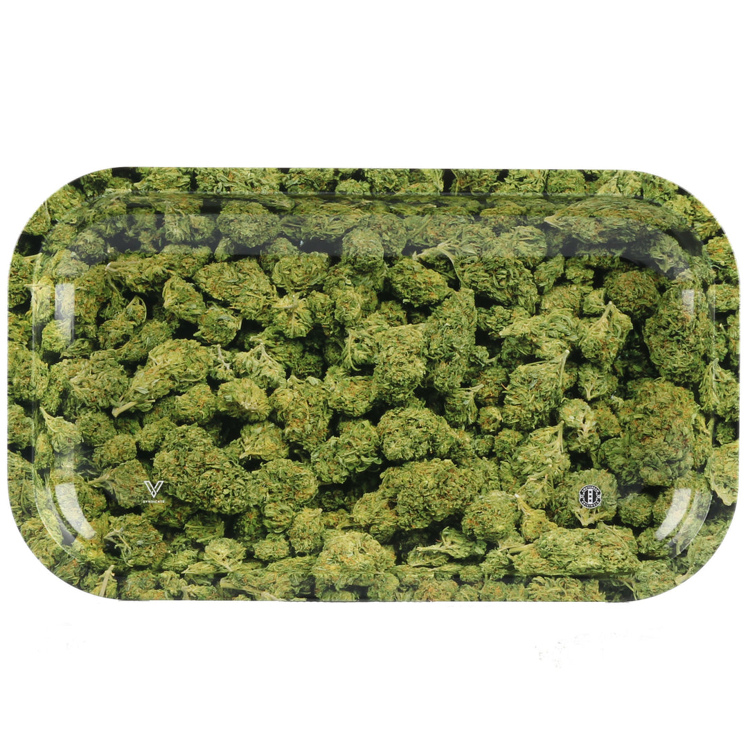 Buds Ott Cannabis Hanf Knollen Rolling Tray Drehunterlage Dreh-Tablett Tee Untersetzer Schale Mischeschale
