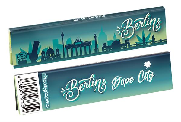 Berlin Skyline King Size Slim Papers | Choosypapers
