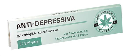 Anti-Depressiva King Size Slim Papers | Choosypapers