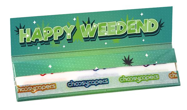 Happy Weedend King Size Slim Papers | Choosypapers