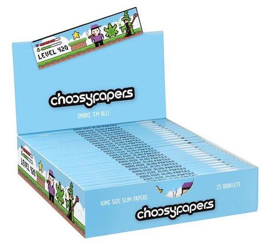 Pixel - Level 420 King Size Slim Papers | Choosypapers Großhandel B2B