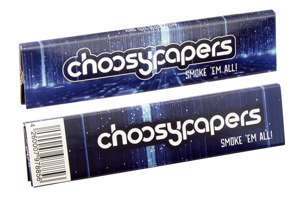 Digit Rain King Size Slim Papers | Choosypapers