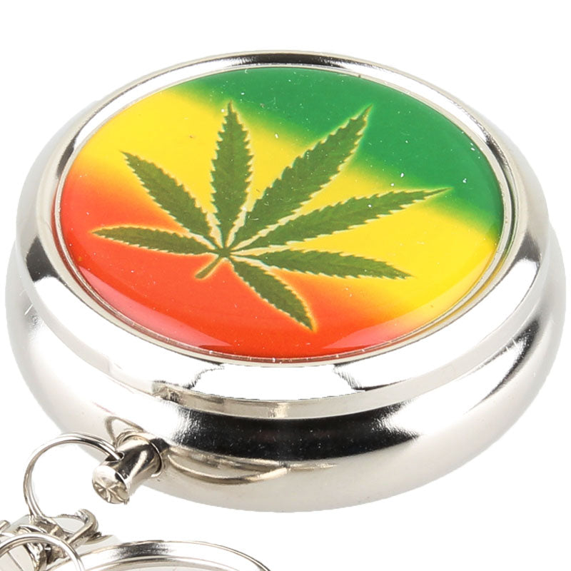 Cannasign Cannabis Zeichen Hanfblatt Taschenaschenbecher Taschenascher 