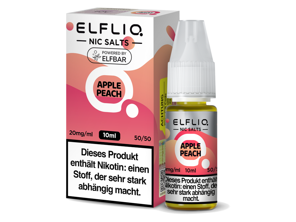 ELFLIQ | Apple Peach | Nikotinsalz Liquid | 10ml
