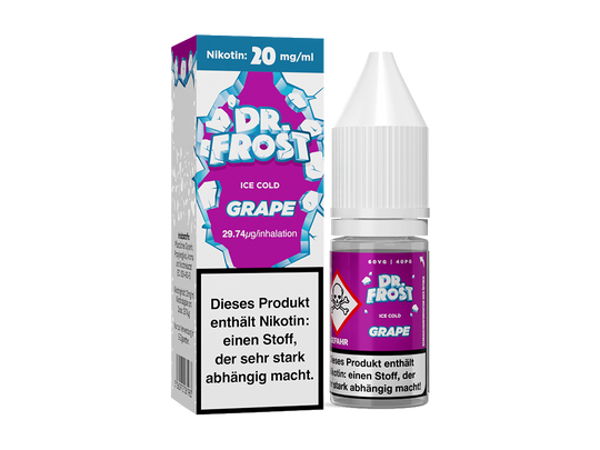 Dr. Frost - Ice Cold - Nikotinsalz Liquid - Grape