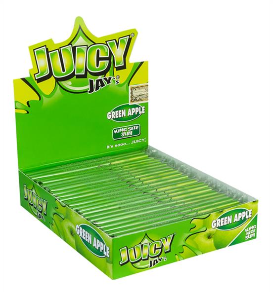 Green Apple King Size Slim Papers | Juicy Jays Großhandel B2B