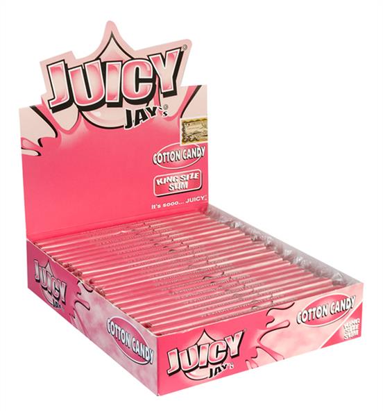 Cotton Candy King Size Slim Papers | Juicy Jays Großhandel B2B