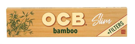 Bamboo King Size Slim Papers + Tips | OCB