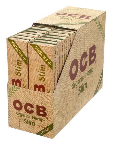 Organic Hemp Papers Slim Papier + Filtertips OCB Großhandel B2B