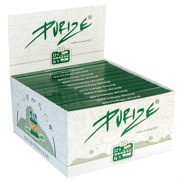 Papes & Tips KSS Zigarettenpapier & Extra Slim Filter 12 Booklets Box PURIZE Großhandel B2B