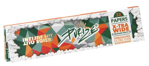 King Size Slim Papers Inside Out Unbleached | 40er Box | PURIZE®