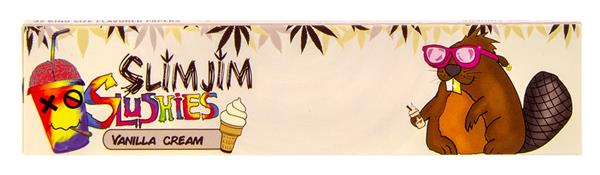 Vanilla Cream King Size Slim Papers | Slim Jim Slushies