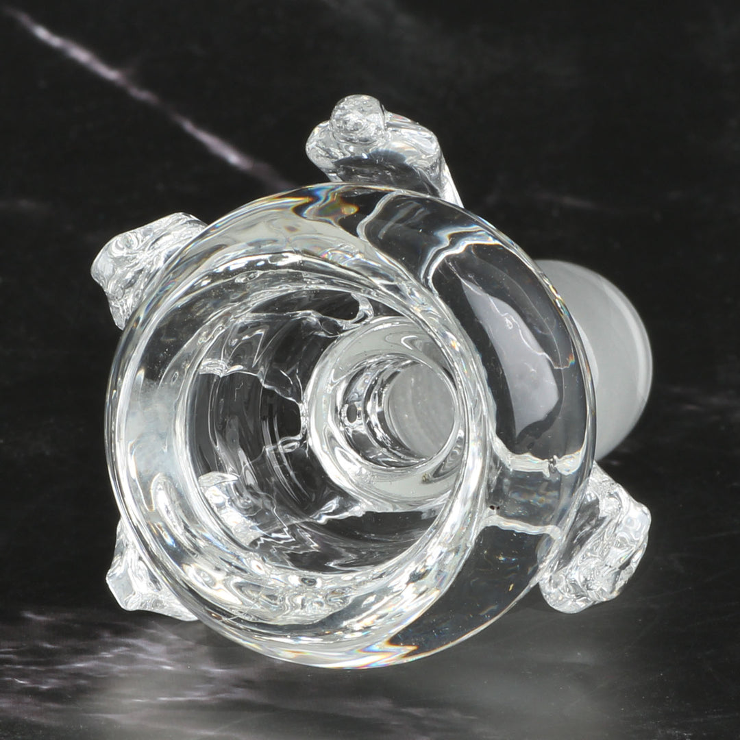 Bong-Kopf Glas-Kopf Flutschkopf Krallenform 18.8mm Schliff 5