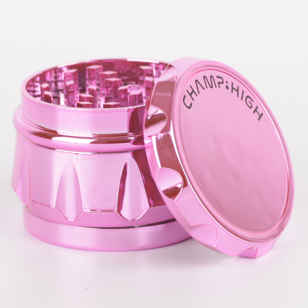 champ high kunststoff plastik grinder pink
