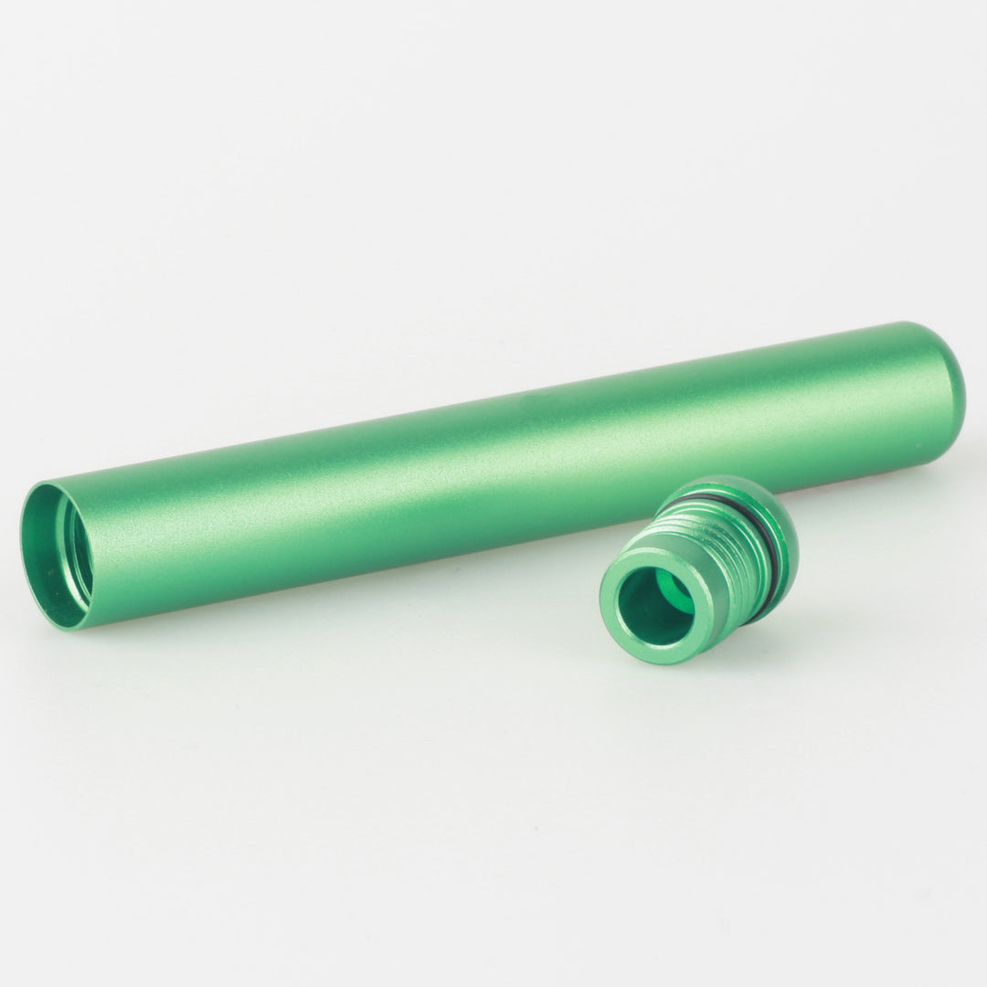 Joint Tube Case Hülle Jointhülle Metall grün 3