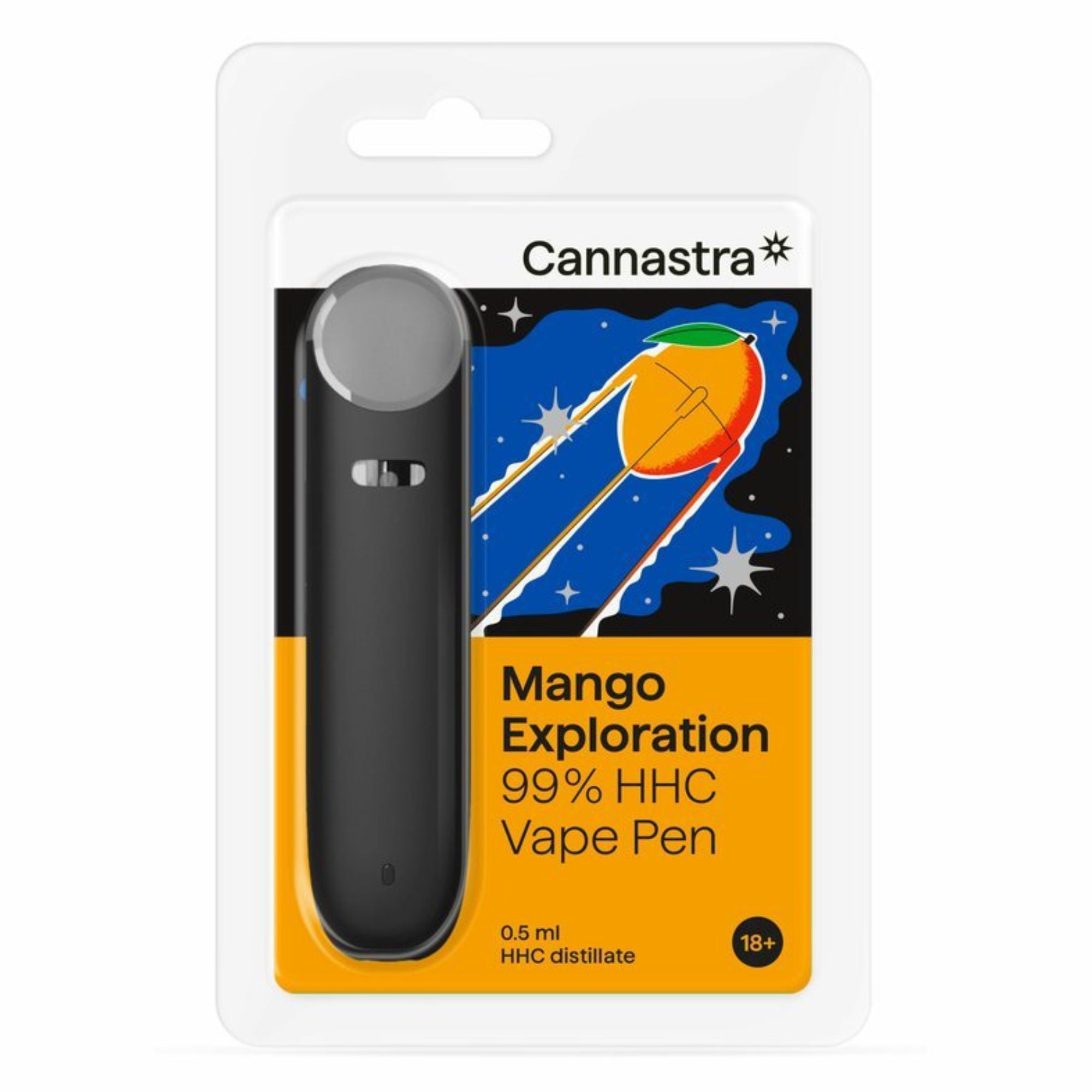 HHC Vape Pen Mango Exploration 99% cannastra