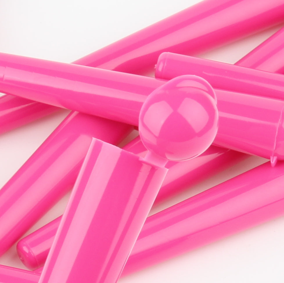 avibes 10 x Joint Hüllen Set Transporthüllen Case Tube Hülsen pink rosa Klappdeckel 9