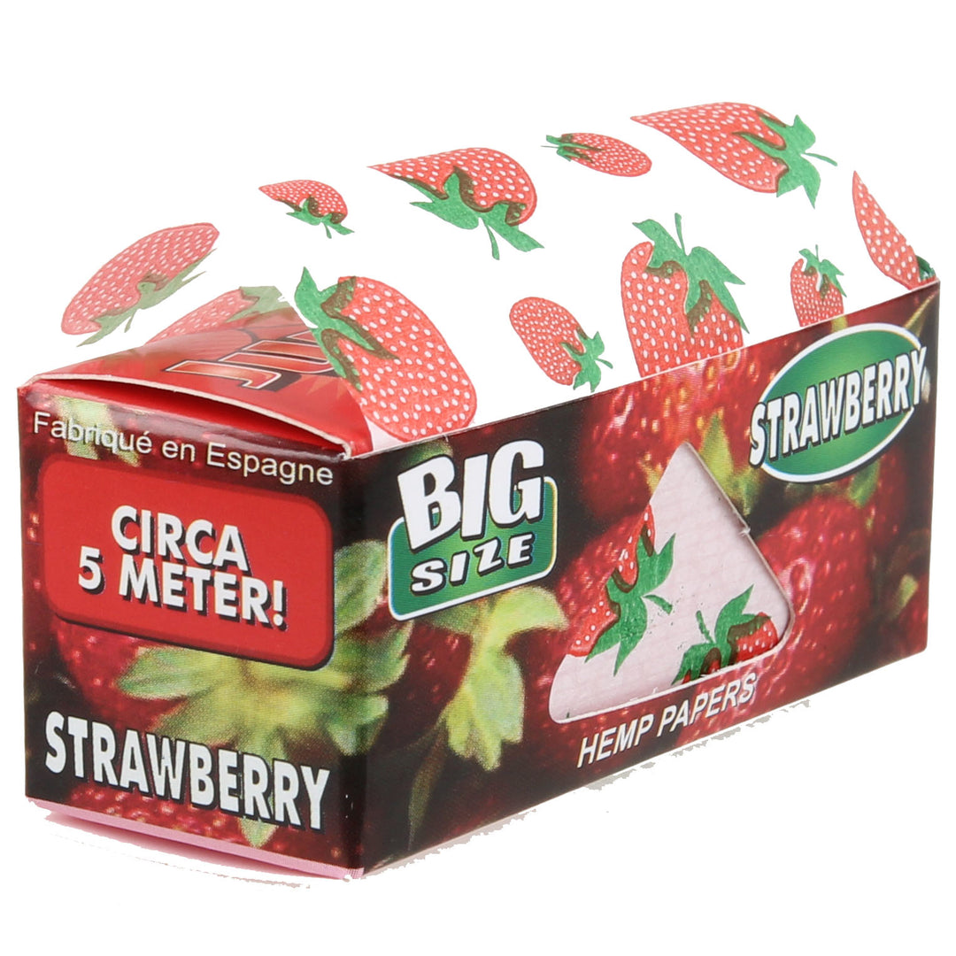 Strawberry Erdbeere Juicy Jay Rolls Papers rolle 5m 2