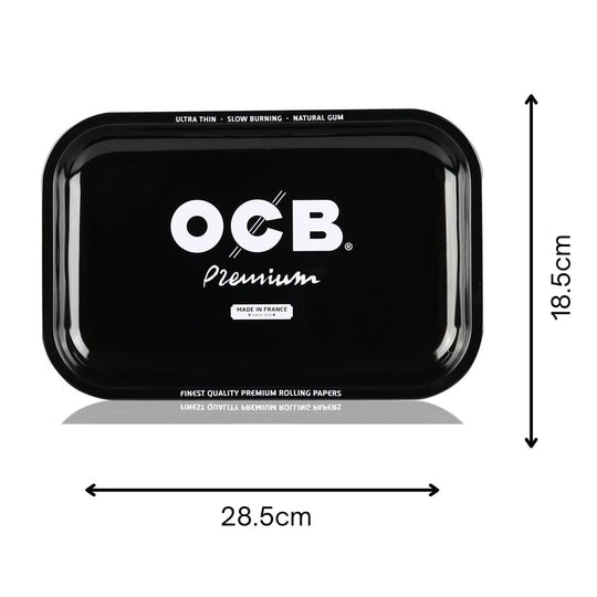 Rolling Tray Drehunterlage Bauunterlage Dreh-Tablett Mischschale Mischtablett OCB Premium schwarz 5