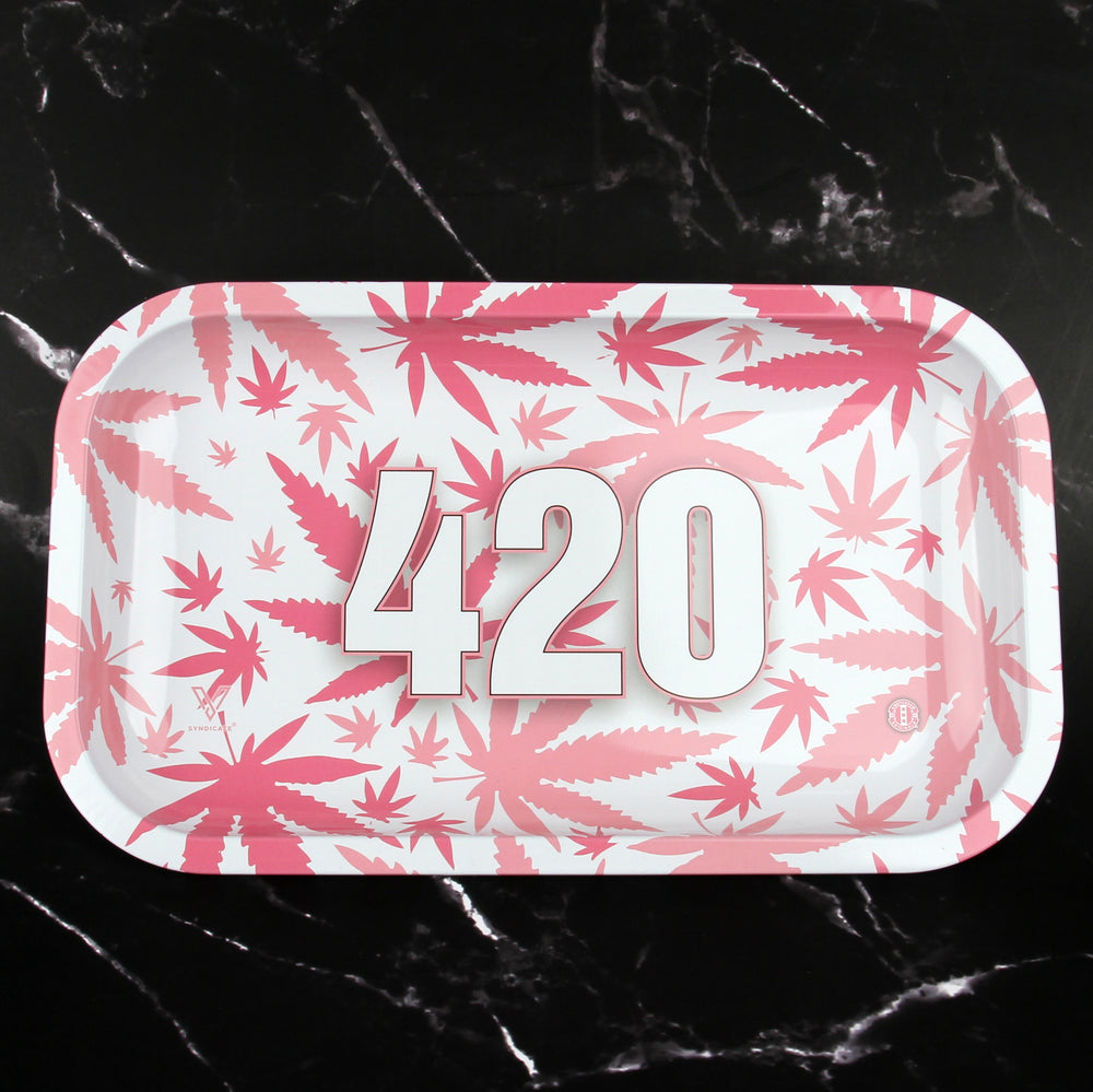 420 Pink Leaf