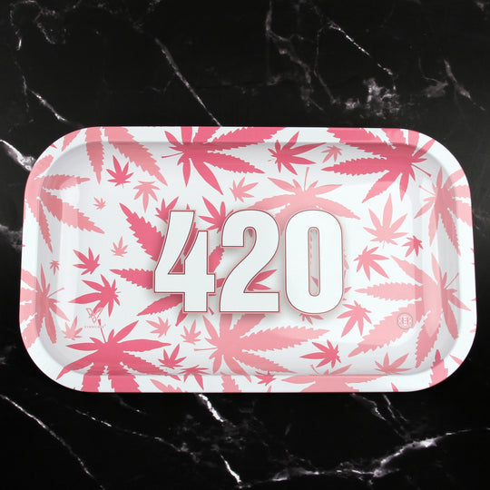 420 Pink Leaf