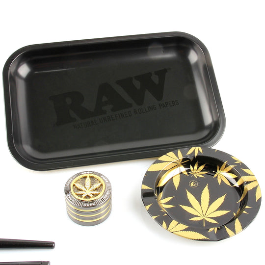 avibes Rolling Tray Set Bundle Kiffer Loot Box Starter Kit RAW 2
