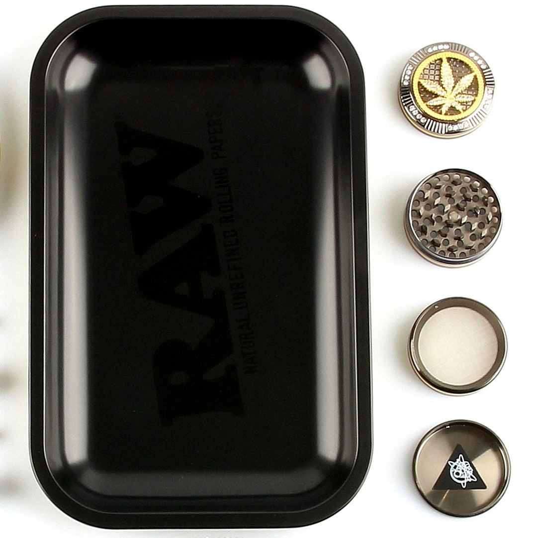 avibes Rolling Tray Set Bundle Kiffer Loot Box Starter Kit RAW 4